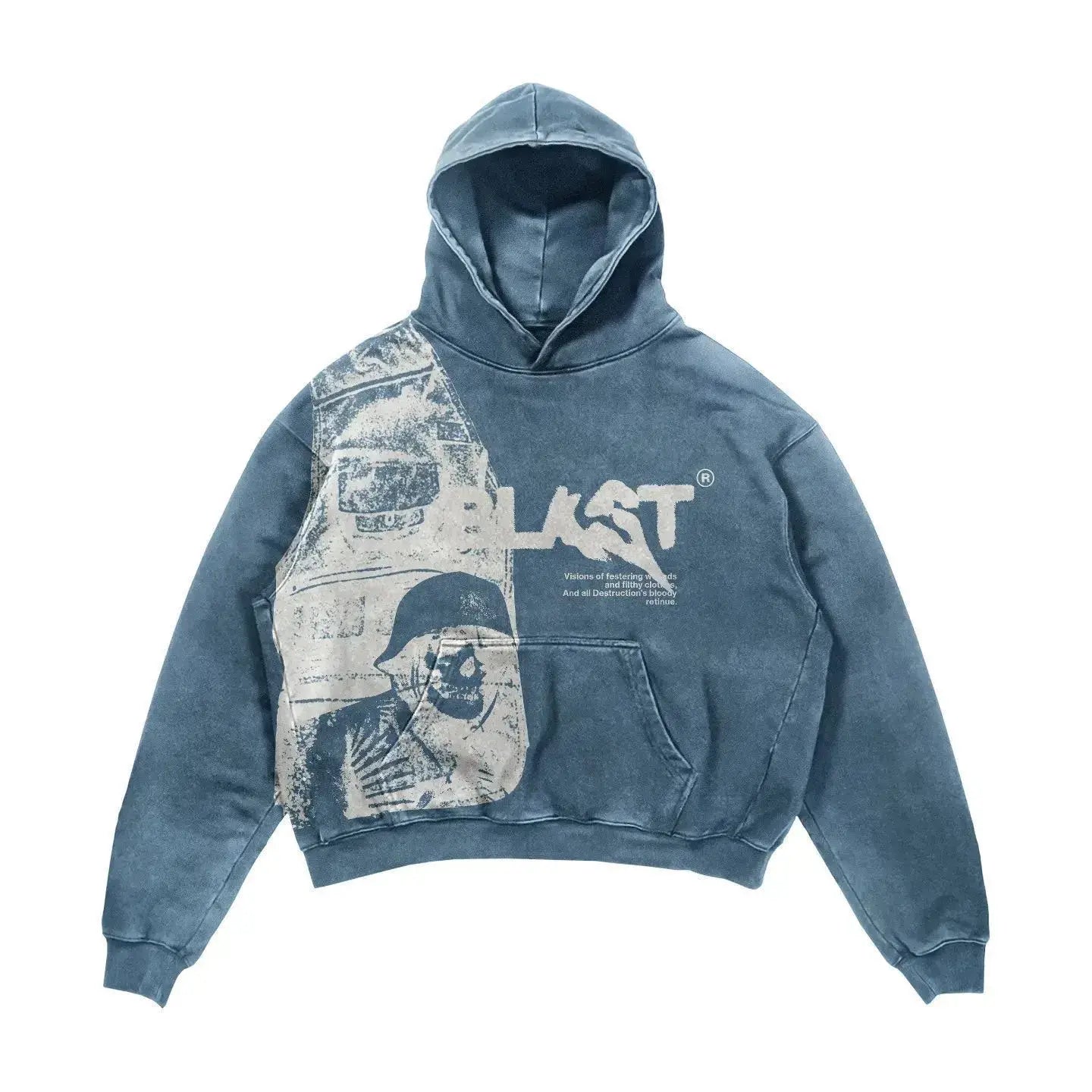 Unisex Y2k Blast Graphic Hoodie