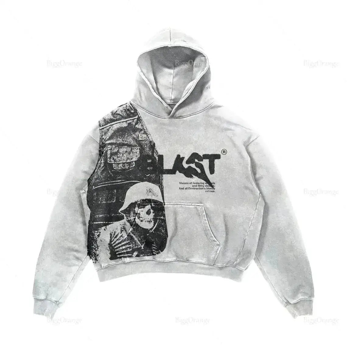 Unisex Y2k Blast Graphic Hoodie