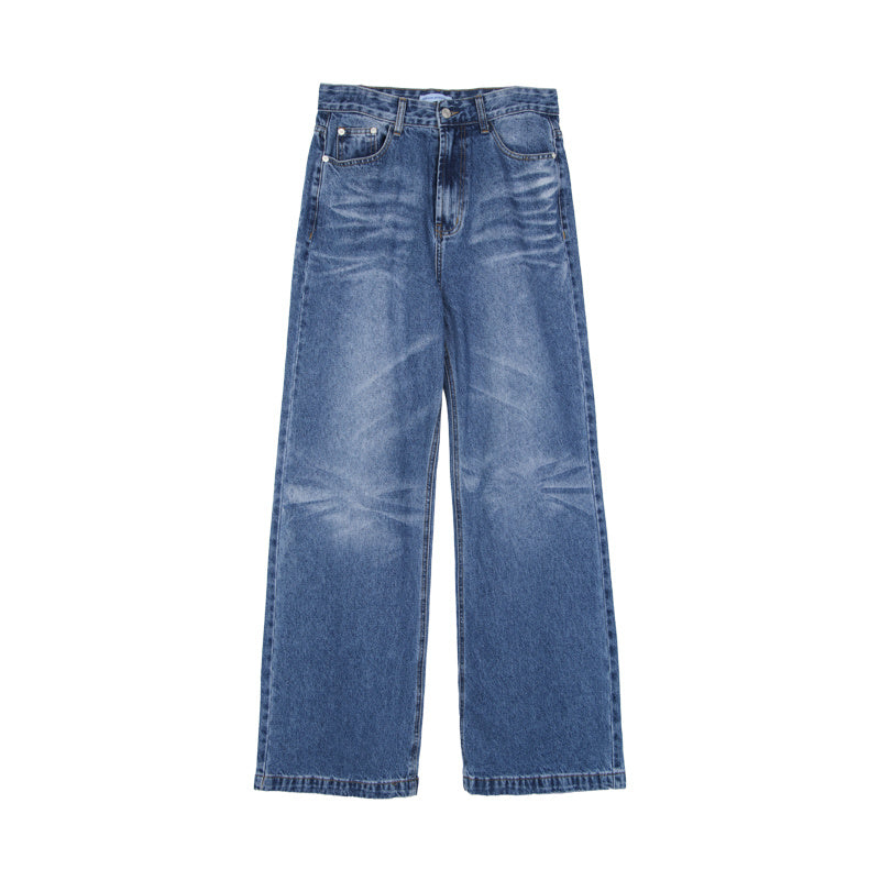 Vintage Folds Loose Jeans