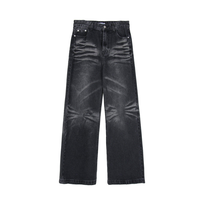 Vintage Folds Loose Jeans