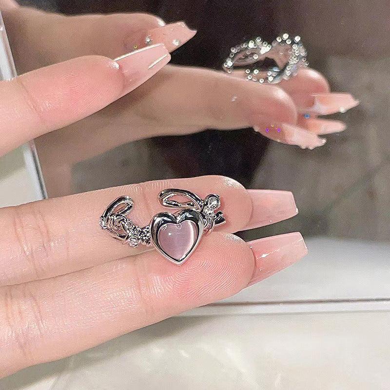 DARB - Opal Love Ring with Minimalist Design - Darlie Boutique