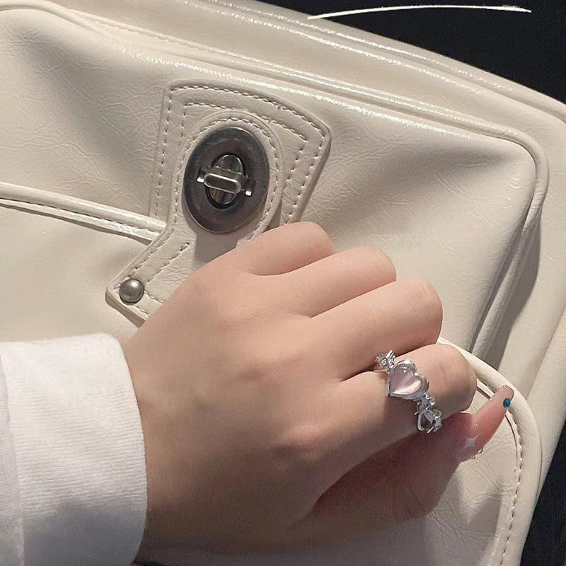 DARB - Opal Love Ring with Minimalist Design - Darlie Boutique